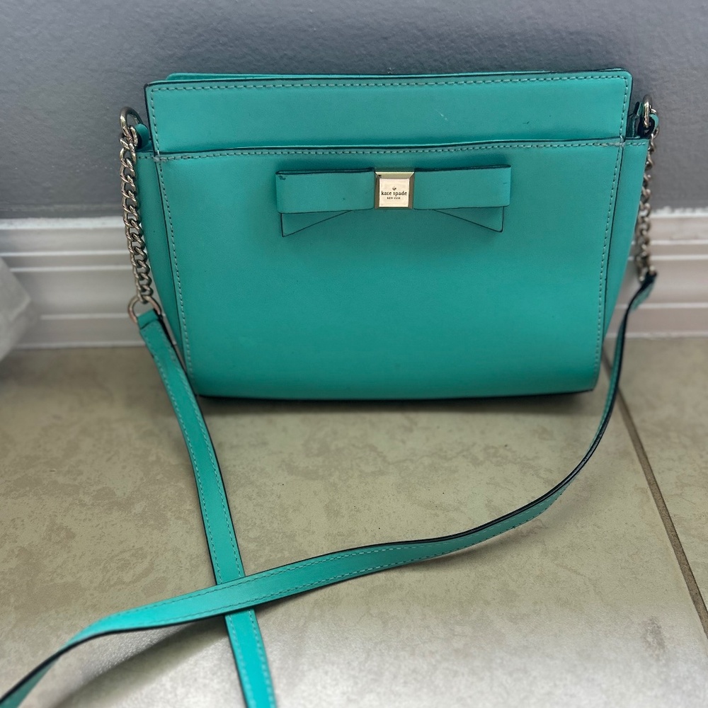 Kate Spade Teal crossbody